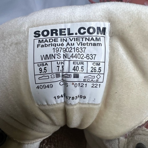 Sorel Kinetic RNEGD Conquest Lux Women’s Boots 9.5 - Picture 8 of 9